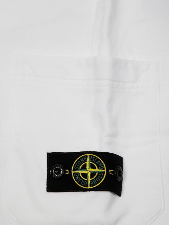 25SS [키즈] 스톤 아일랜드 쇼츠/버뮤다 K1S16 6200006 S0040 V0001 BIANCO - STONE ISLAND