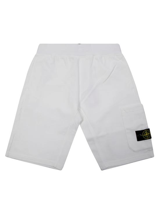 25SS [키즈] 스톤 아일랜드 쇼츠/버뮤다 K1S16 6200006 S0040 V0001 BIANCO