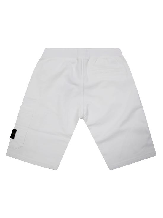 25SS [키즈] 스톤 아일랜드 쇼츠/버뮤다 K1S16 6200006 S0040 V0001 BIANCO - STONE ISLAND