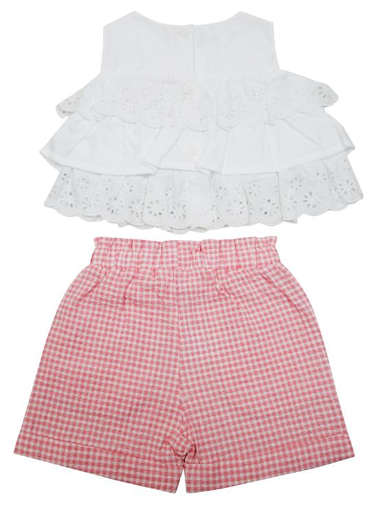 25SS [키즈] 라라루 캐주얼 세트 CCTL014P 232 LAMPONE ROSSO - LALALU