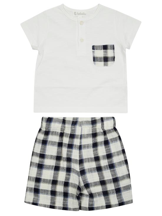 25SS [키즈] 라라루 캐주얼 세트 CCTL06P 850 BLU