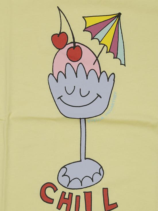  [키즈] 스텔라 맥카트니 티셔츠 A07788968 229 GIALLO - STELLA MCCARTNEY