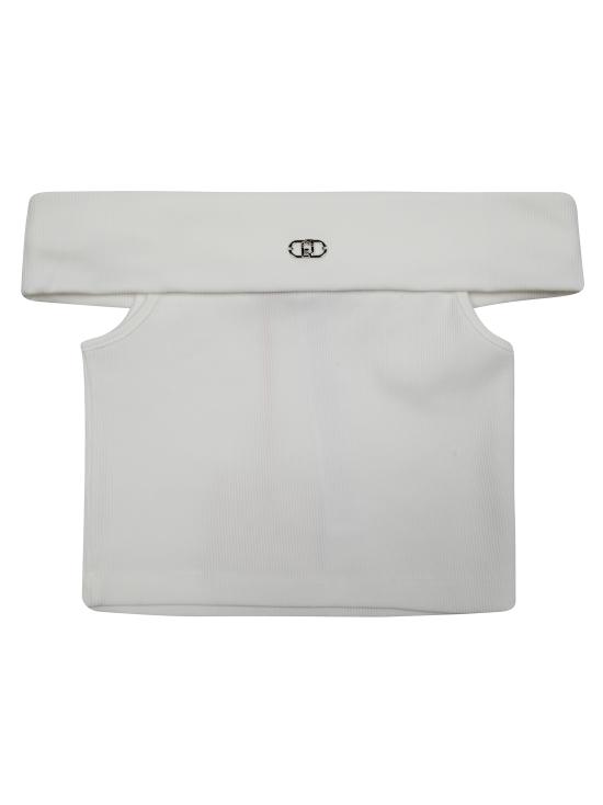 25SS [키즈] 리우조 티셔츠 GA5122J4822 10602 BIANCO - LIU JO