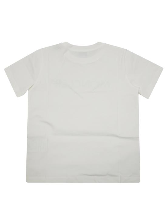 25FW [키즈] 몽클레어 티셔츠 K2954 8C00018 89AFV 034 BIANCO - MONCLER