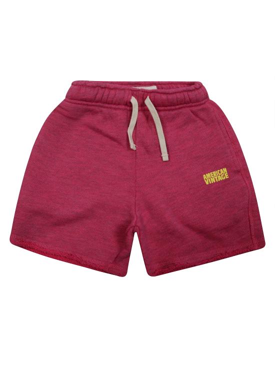 25SS [키즈] 아메리칸 빈티지 쇼츠/버뮤다 DOVEN GERANIUM FLUO SURTEINT ROSSO