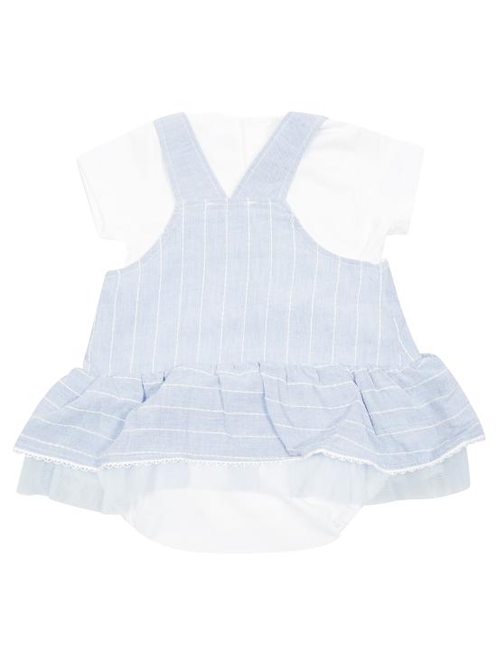 25SS [키즈] 라라루 오버롤 SLTL12P 810 CELESTE AZZURRO - LALALU