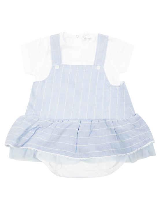 25SS [키즈] 라라루 오버롤 SLTL12P 810 CELESTE AZZURRO