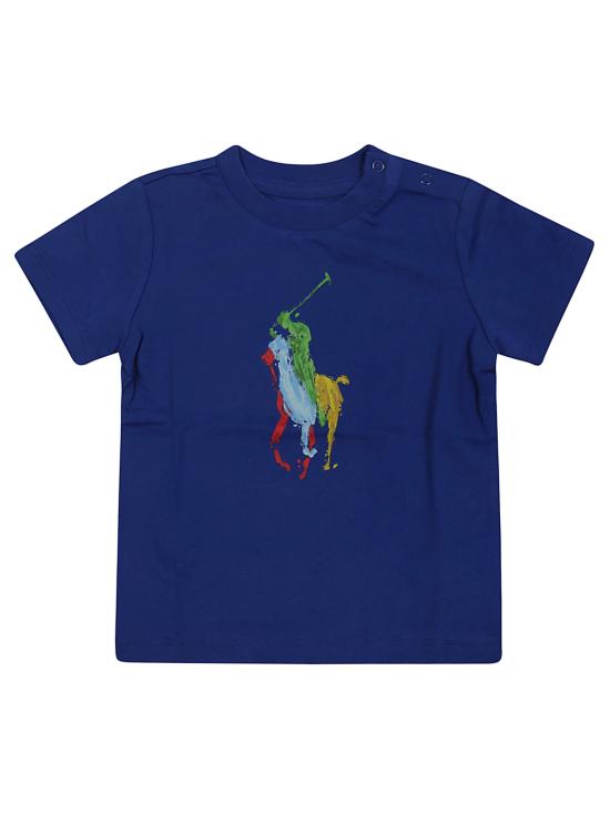  [키즈] 랄프 로렌 티셔츠 A07785769 002 BLU