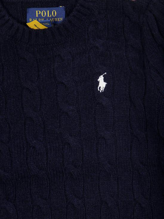 24FW [키즈] 랄프 로렌 가디건 312877375008 BLU - RALPH LAUREN