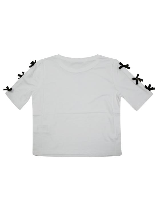 25SS [키즈] 파트리지아페페 티셔츠 7M0879 J051 W103 BIANCO - PATRIZIA PEPE