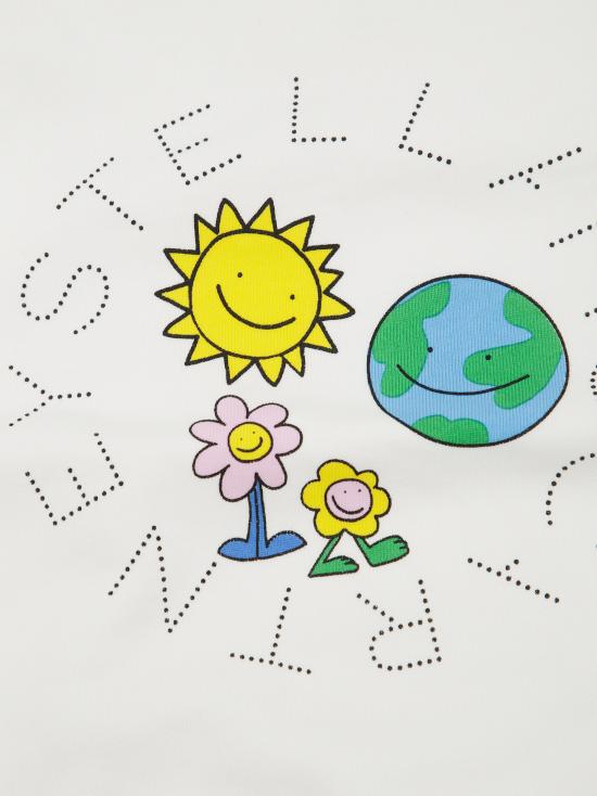 25FW [키즈] 스텔라 맥카트니 티셔츠 TX4A30 Z3059 103 BIANCO - STELLA MCCARTNEY