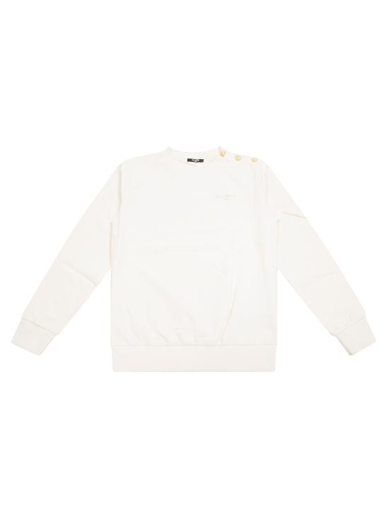 25FW [키즈] 발망 티셔츠 BX4R10 Z3183 109OR NUDE ORO BIANCO