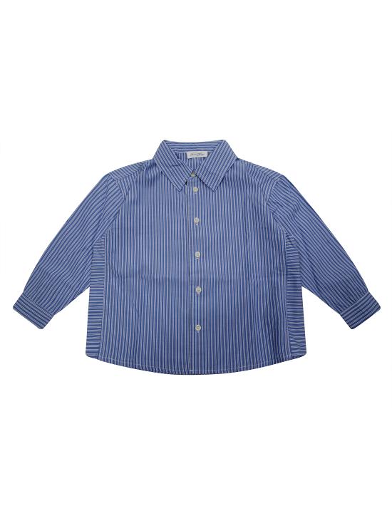 25SS [키즈] 아메리칸 빈티지 셔츠 KZAT06AE25 RAYURES AQUA AZZURRO