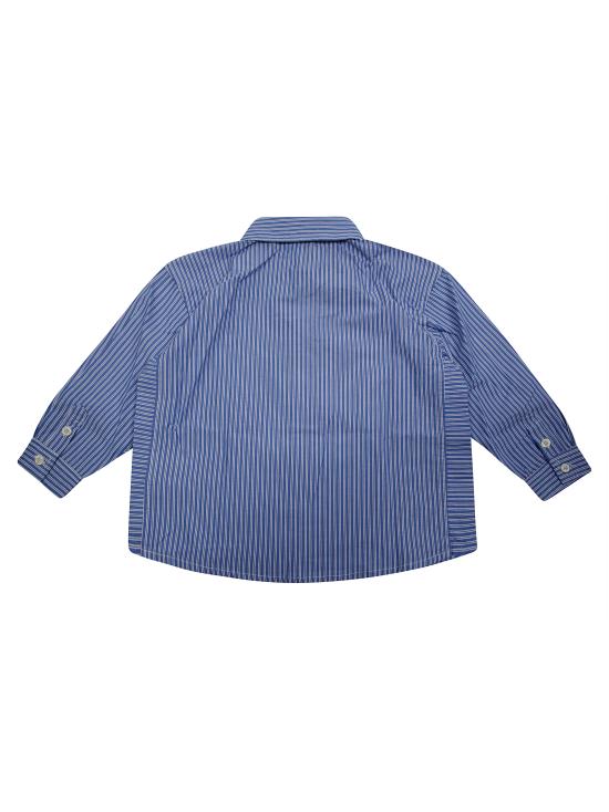 25SS [키즈] 아메리칸 빈티지 셔츠 KZAT06AE25 RAYURES AQUA AZZURRO - AMERICAN VINTAGE