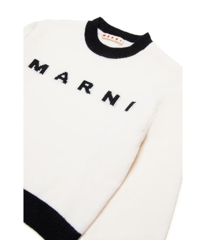 25FW [키즈] 마르니 가디건 M00993 M00ML 0M111 BIANCO - MARNI