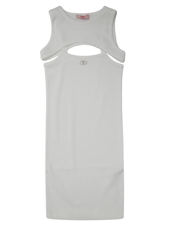 25SS [키즈] 리우조 원피스 GA5181J4822 10602 BIANCO