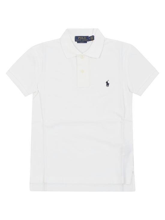  [키즈] 랄프 로렌 폴로 셔츠 A07785818 002 BIANCO