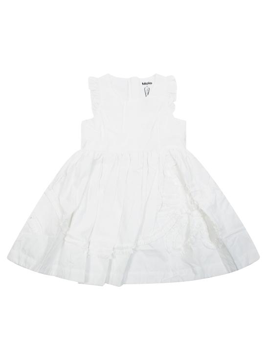 25SS [키즈] 몰로 원피스 2S25E126 CORTNEY 5474 CRISP WHITE BIANCO