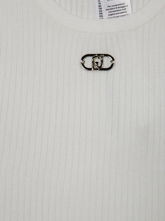 25SS [키즈] 리우조 탑 GA5041MS49I 10602 BIANCO - LIU JO