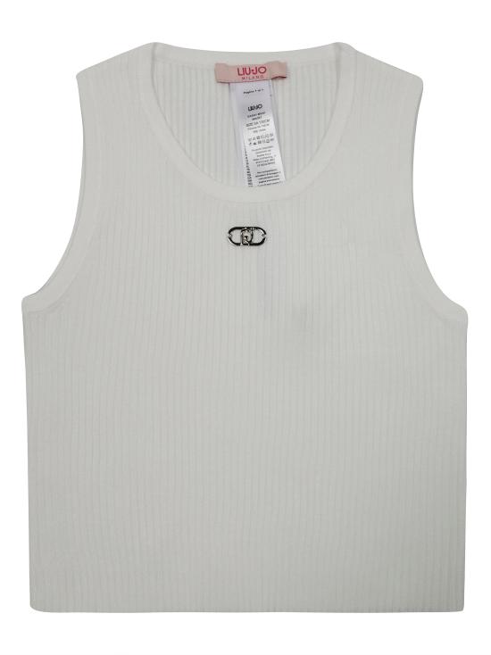 25SS [키즈] 리우조 탑 GA5041MS49I 10602 BIANCO