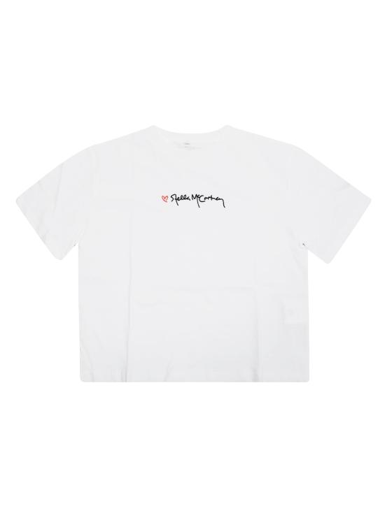 25FW [키즈] 스텔라 맥카트니 티셔츠 TX8C51 Z0434 100 BIANCO