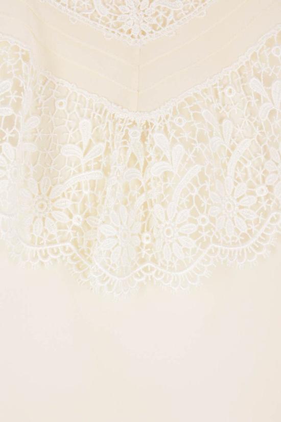 25FW 끌로에 블라우스 CH25AHT56077114 PRISTINE WHITE - CHLOE