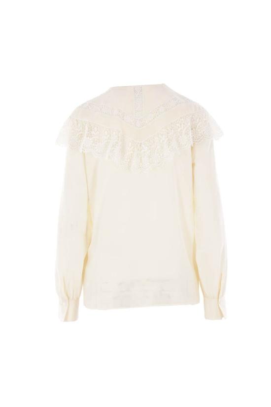 25FW 끌로에 블라우스 CH25AHT56077114 PRISTINE WHITE - CHLOE