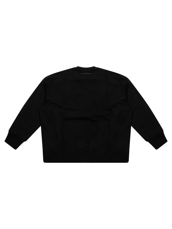 25FW [키즈] MM6 메종마르지엘라 티셔츠 M60896 MM02X M6900 NERO - MM6 MAISON MARGIELA