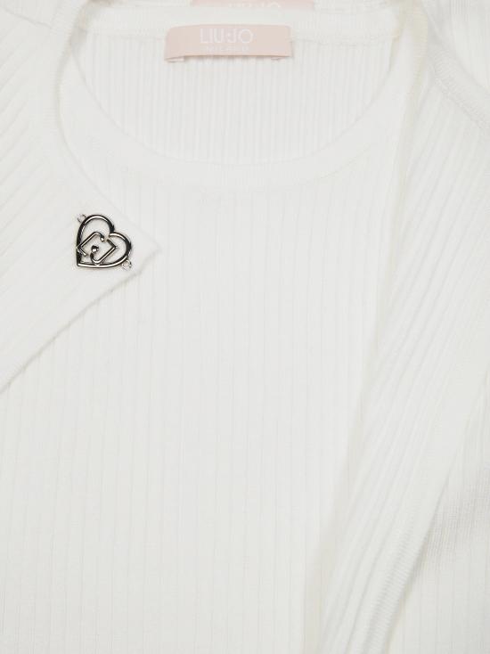 25SS [키즈] 리우조 캐주얼 세트 KA5028MS49I 10602 BIANCO - LIU JO