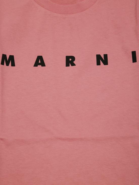 25FW [키즈] 마르니 티셔츠 M01601 M00RF 0M350 ROSA - MARNI