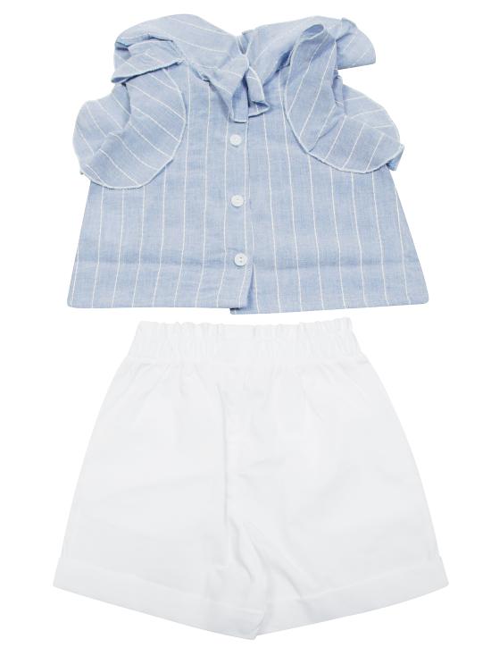 25SS [키즈] 라라루 캐주얼 세트 CTL012P CELESTE AZZURRO - LALALU