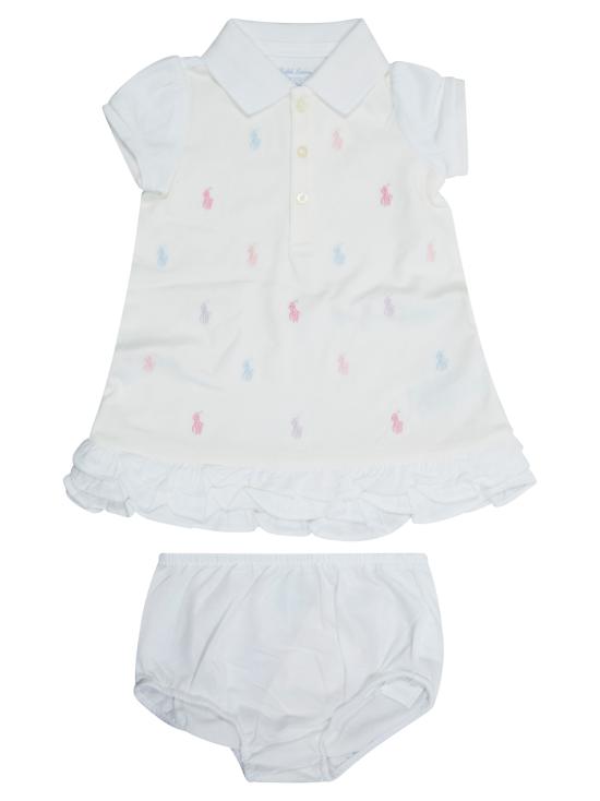 26SS [키즈] 폴로 랄프로렌 원피스 310676237002 WHITE BIANCO