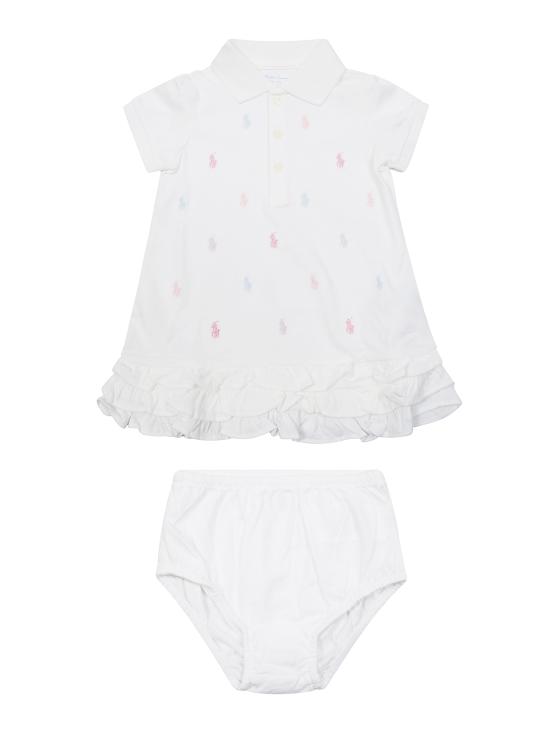 25SS [키즈] 폴로 랄프로렌 원피스 310676237002 WHITE BIANCO