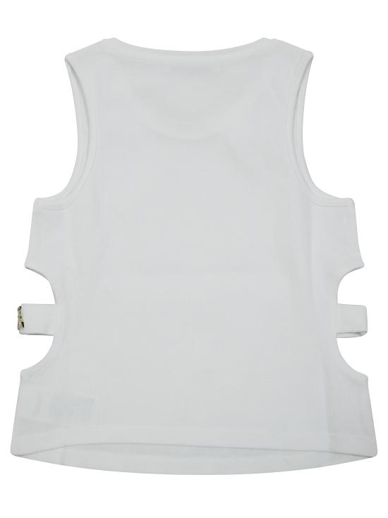 25SS [키즈] 파트리지아페페 탑 7M0894 J267 W103 BIANCO - PATRIZIA PEPE