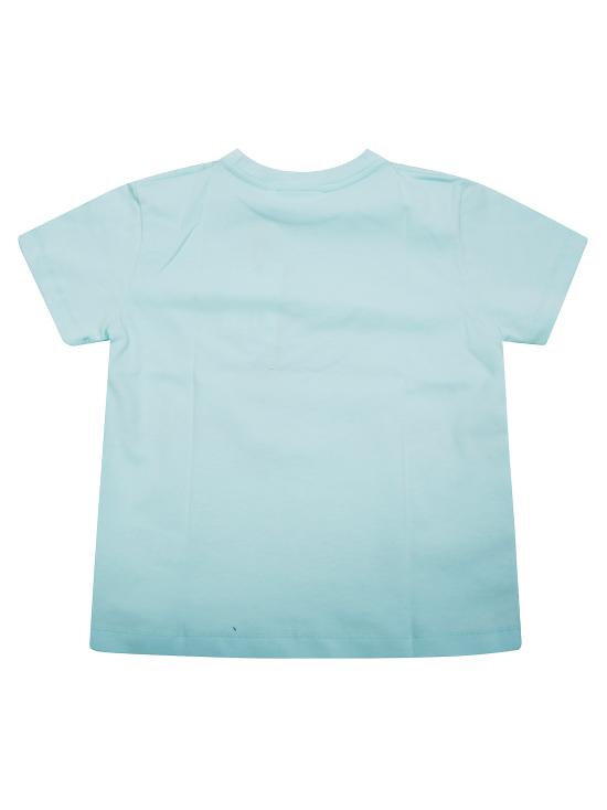 25SS [키즈] 몰로 티셔츠 1S25A212 RAME 3870 WHALE JUMP AZZURRO - MOLO