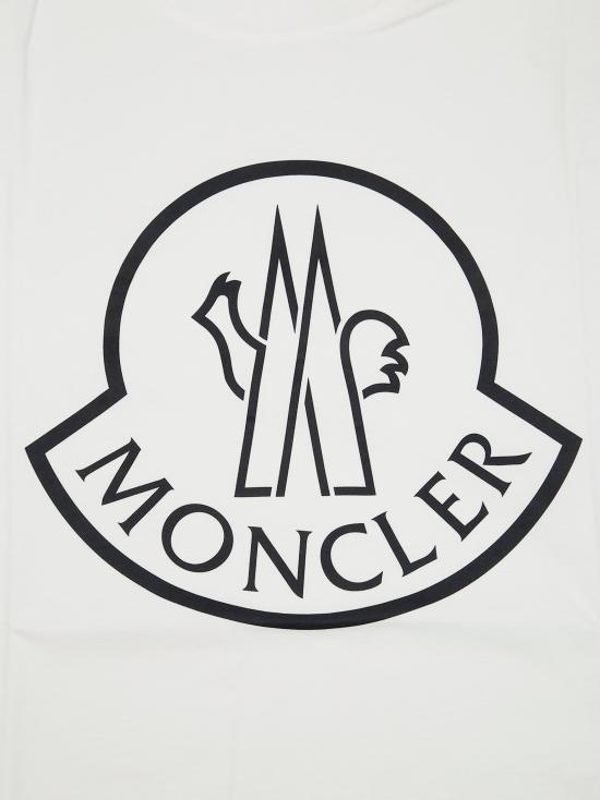 25FW [키즈] 몽클레어 티셔츠 K2954 8C00013 89AFV 034 BIANCO - MONCLER