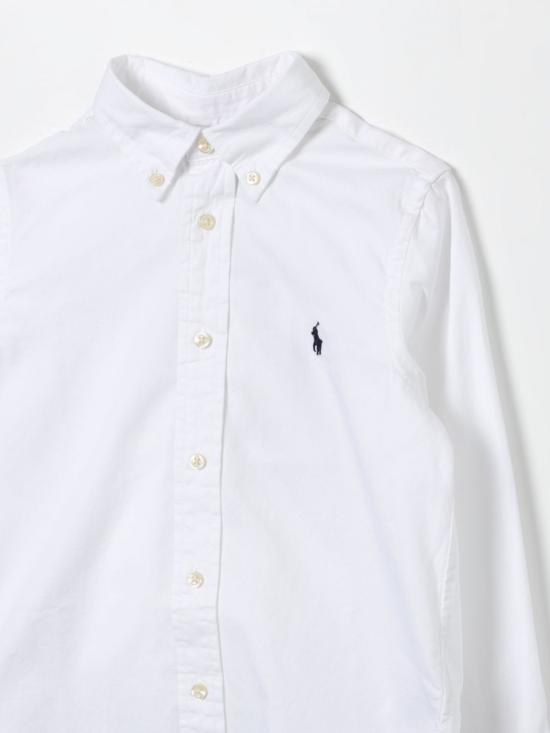 25FW [키즈] 폴로 랄프로렌 셔츠 322819238001 WHITE BIANCO - POLO RALPH LAUREN