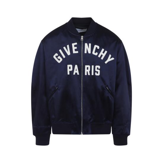 25FW 지방시 봄버 자켓 BM01E01610 410 NAVY - GIVENCHY