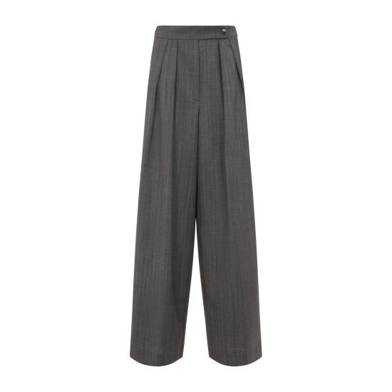 25FW 드리스 반 노튼 스트레이트 팬츠 2520109032250 813 GREY MELANGE - DRIES VAN NOTEN