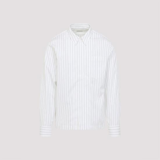 25FW 드리스 반 노튼 긴팔 셔츠 2520207082021 509 NAVY - DRIES VAN NOTEN