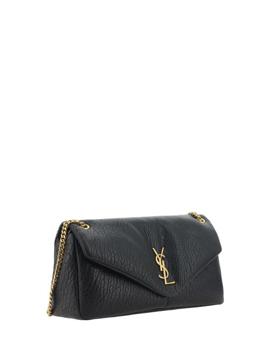26FW 생로랑 칼립소 미디움 그레인 램스킨 숄더백 800916AACYT 1000 - SAINT LAURENT