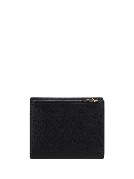 26FW 생로랑 그랑 드 뿌드르 엠보스드 레더 업타운 컴팩트 지갑 5822961GF0J 1000 BLACK - SAINT LAURENT