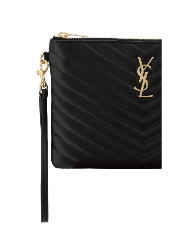 26SS 생로랑 지갑 379039CWU01 1000 BLACK - SAINT LAURENT