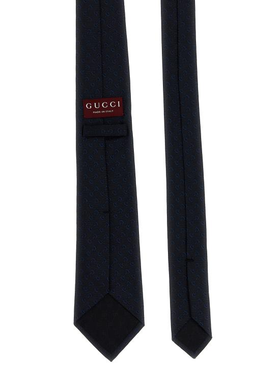 26FW 구찌 모르세토 넥타이 7924824E0094168 Blue - GUCCI