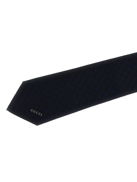 26FW 구찌 모르세토 넥타이 7924824E0094168 Blue - GUCCI