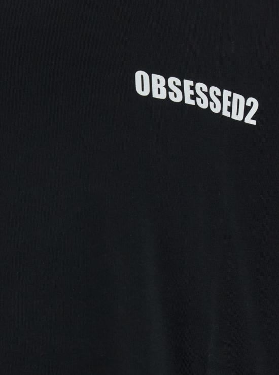 25FW 디스퀘어드2 반팔 티셔츠 S74GD1479D20033900 Black - DSQUARED2