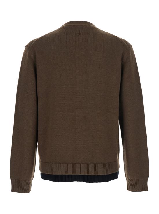 25FW JW앤더슨 가디건 KW1434YN0423600 Brown - JW ANDERSON