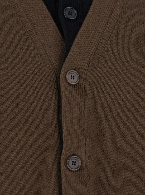 25FW JW앤더슨 가디건 KW1434YN0423600 Brown - JW ANDERSON