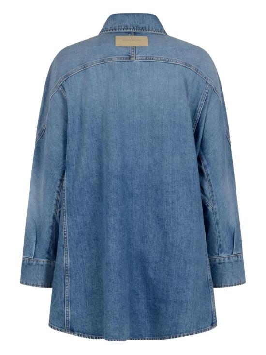 25FW 지방시 셔츠 BW61G1516W 420 MEDIUM BLUE - GIVENCHY