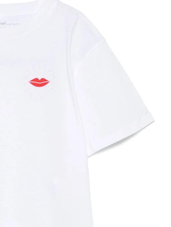 25FW [키즈] 스텔라 맥카트니 티셔츠 TX8D41 Z0434 100 WHITE - STELLA MCCARTNEY